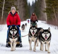 Хаски-тур: встреча с северными героями.